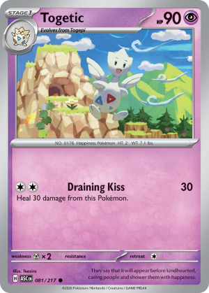 Togetic - 81/217 - Ascended Heroes - Inglés
