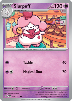 Slurpuff - 94/217 - Ascended Heroes - Inglés