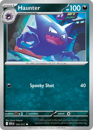 Haunter - 124/217 - Ascended Heroes - Inglés
