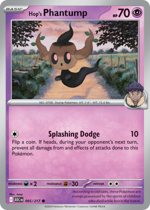 Hop's Phantump - 95/217 - Ascended Heroes - Inglés