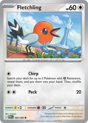 Fletchling - 66/88 - Perfect Order - Español