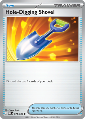 Hole-Digging Shovel - 74/88 - Perfect Order - Español