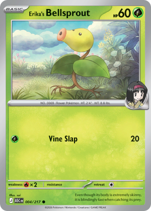 Erika's Bellsprout - 4/217 - Ascended Heroes - Inglés