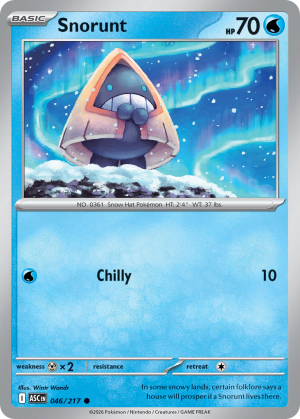 Snorunt - 46/217 - Ascended Heroes - Inglés
