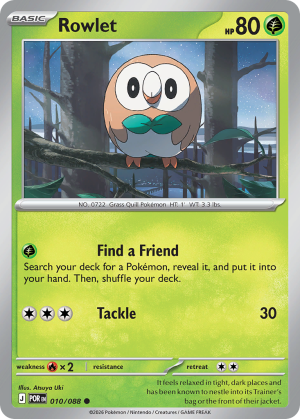 Rowlet - 10/88 - Perfect Order - Español