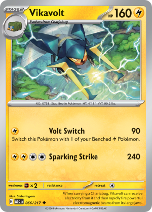 Vikavolt - 66/217 - Ascended Heroes - Inglés